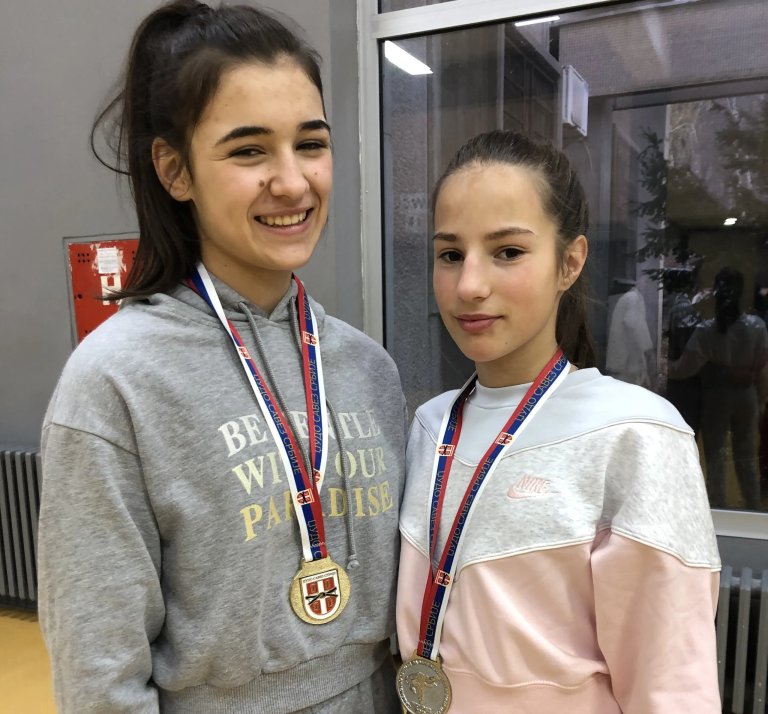 Dve medalje i plasman za džudistkinje „Partizana“ u Beogradu