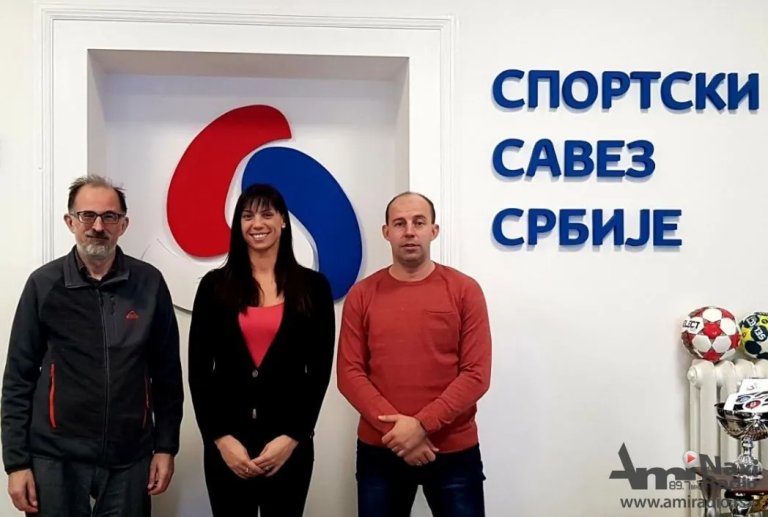 Delegacija Sportskog saveza Kikinde u Beogradu
