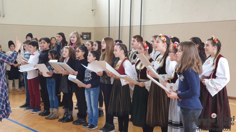 Sveti Sava obeležen i u OŠ „1. Oktobar“ u Bašaidu