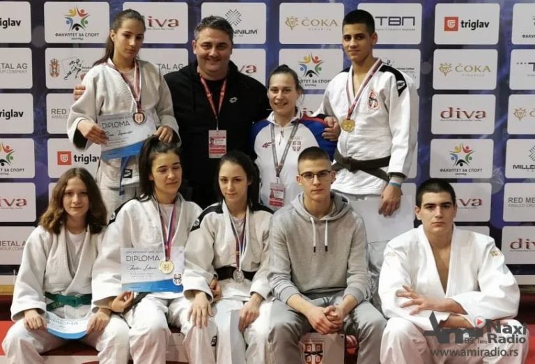 Dva zlata, srebro i bronza na Državnom prvenstvu u Beogradu: Kikindski džudisti sjajni u prestonici