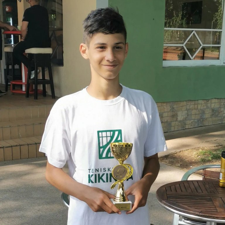 TK „Kikinda“: Uroš Ćirić treći na prvenstvu Vojvodine