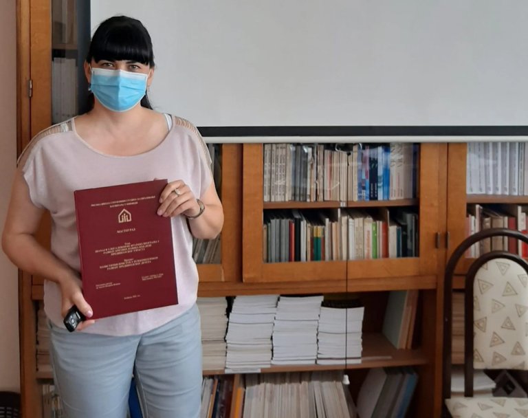 Ankica Jović prva u generaciji master studenata stekla zvanje strukovni master vaspitač