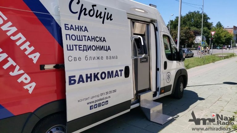 Mobilna ekspozitura Banke Poštanska štedionica