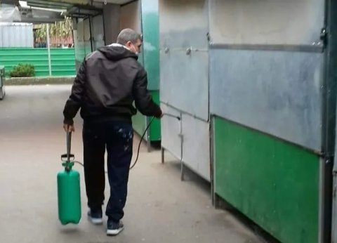 Dezinfekcija javnih površina u gradu i okolnim selima