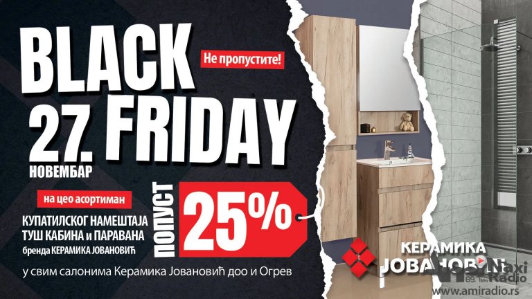 Keramika Jovanović: U petak veliki popust