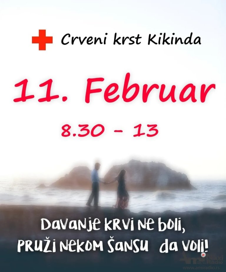 Akcija dobrovoljnog davanja krvi u četvrtak u Crvenom krstu