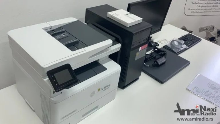 „Le Belier“ donirao informatičku opremu Zavodu za javno zdravlje