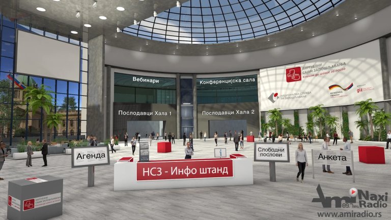 Ponuda novih radnih mesta na prvom virtuelnom sajmu zapošljavanja