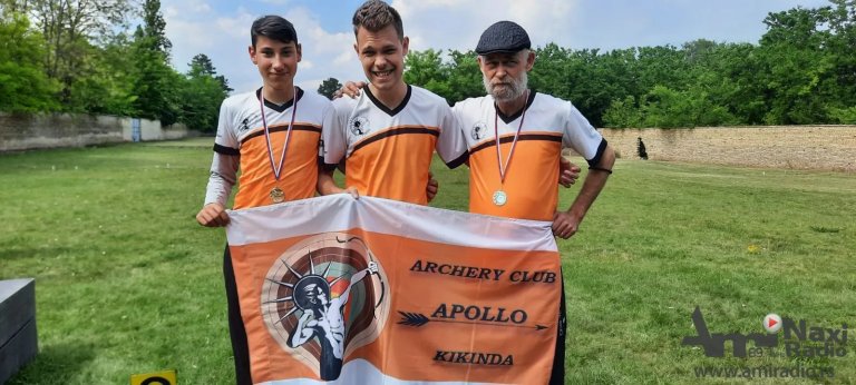 Streličarstvo: Zlato i srebro za „Apolo“ na takmičenju u Subotici