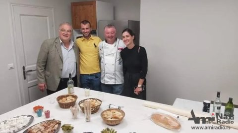 Radovan Subin šef kuhinje „Karavana kulture“ koji je putovao Evropom