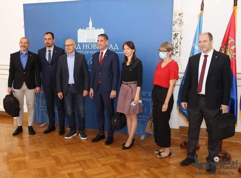 Predstavnici Kikinde sa prvim čovekom Novog Sada o međugradskoj saradnji