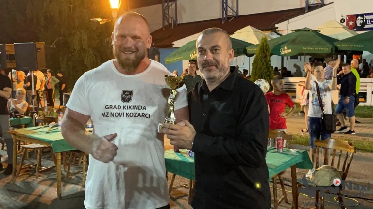 Damir Stroil iz Bosne i Hercegovine pobednik Strongmen Evrokupa u Novim Kozarcima
