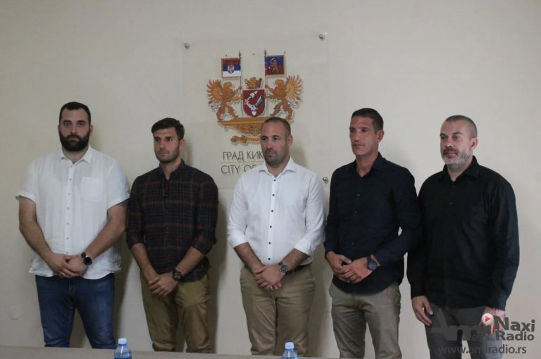 Prijem u Gradskoj kući za mađarske vaterpoliste iz Pečuja