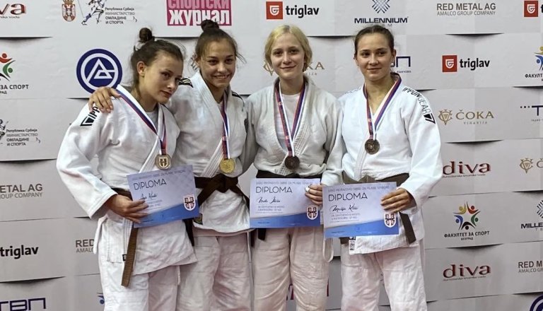 Sjajni džudisti „Partizana“ osvojili sedam medalja na takmičenjima u Beogradu i Pančevu