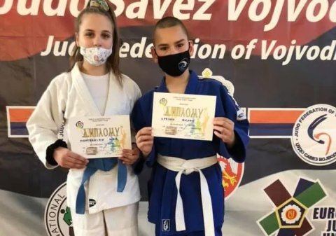 Tri medalje za kikindske džudiste na „Trofeju Partizana“ u Beogradu