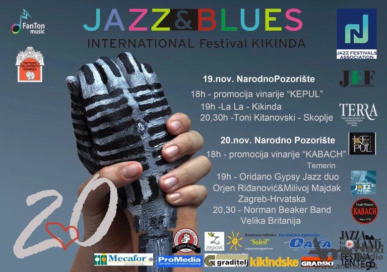 Internacionalni džez i bluz festival u petak i subotu u Pozorištu