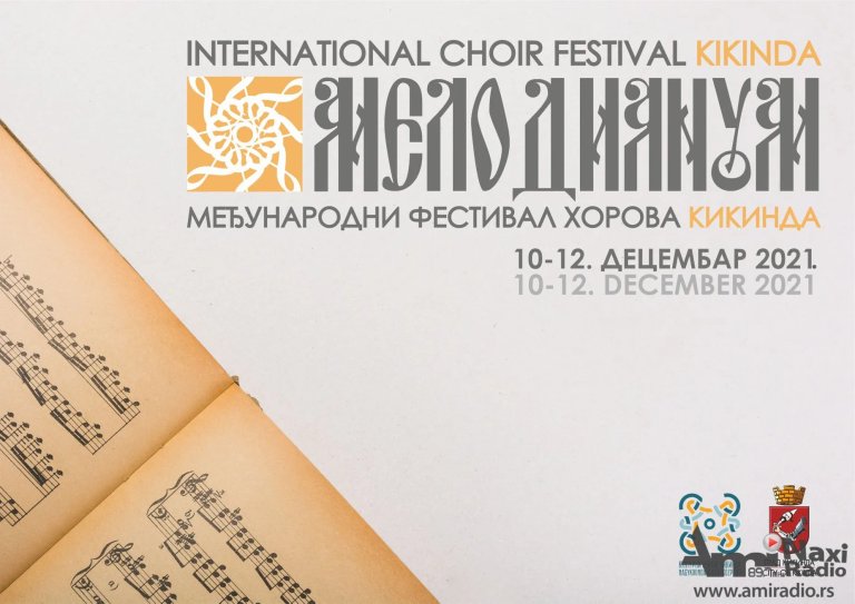 Međunarodni festival horova „Melodianum“ od 10. do 12. decembra