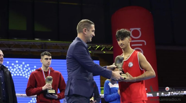 Vladimir Beriša iz beogradskog kluba „Dimke“ osvajač „Kikindske zlatne rukavice“