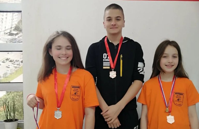 Plivanje: Tri medalje za „Veliku Kikindu“ na Uskršnjem mitingu u Novom Sadu