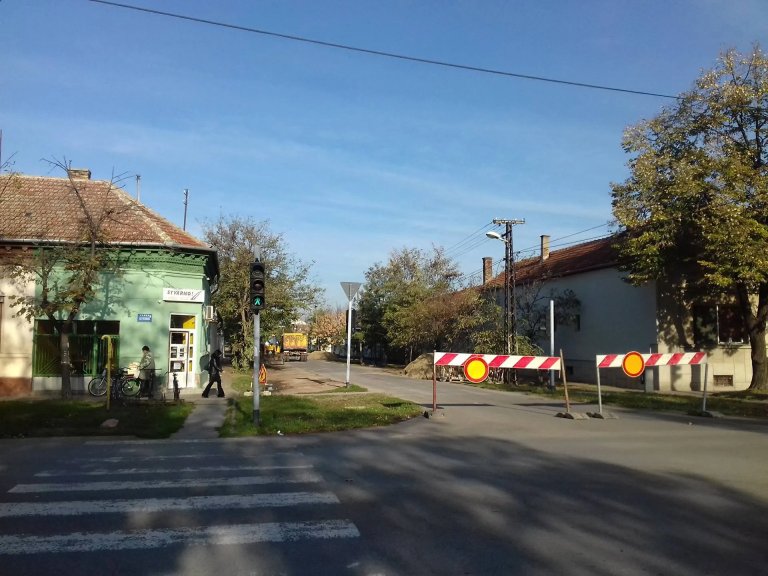 Zatvoren deo Prizrenske ulice
