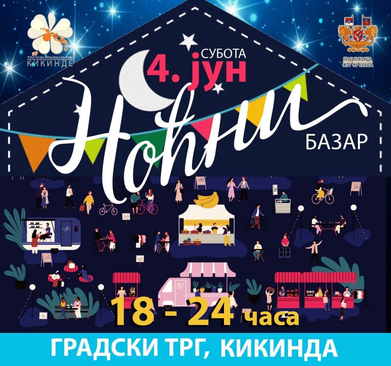 Prvi Noćni bazar u subotu na trgu