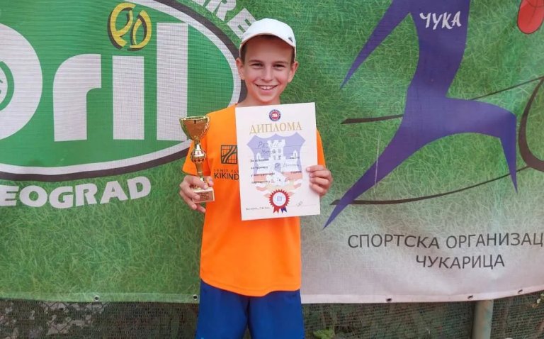 Tenis: Matija Pejčić pobednik Otvorenog prvenstva Beograda