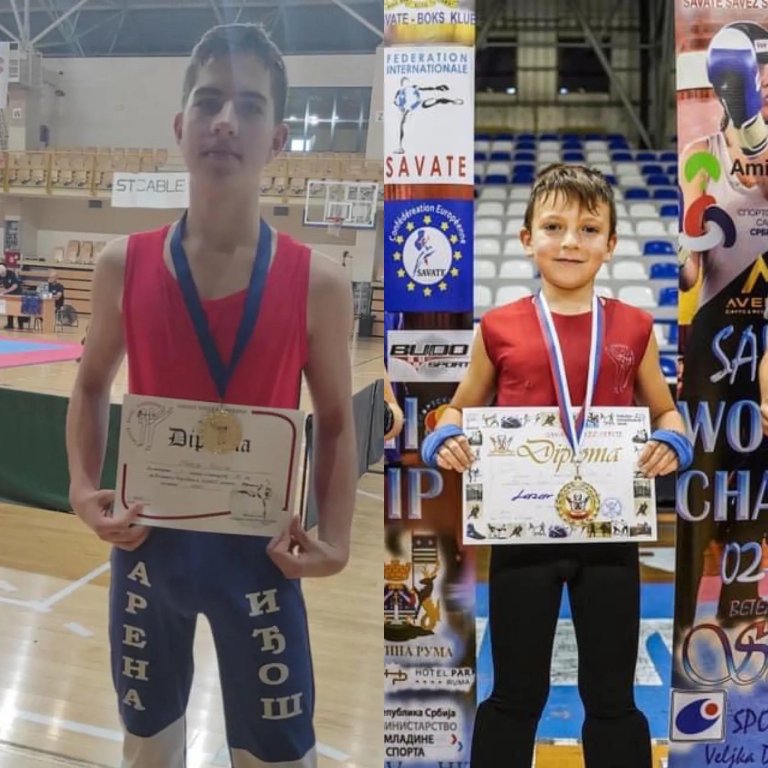 Iđošani zlatom i srebrom zasijali u savate boksu