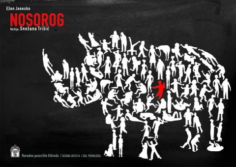 „Nosorog“ sutra u Narodnom pozorištu