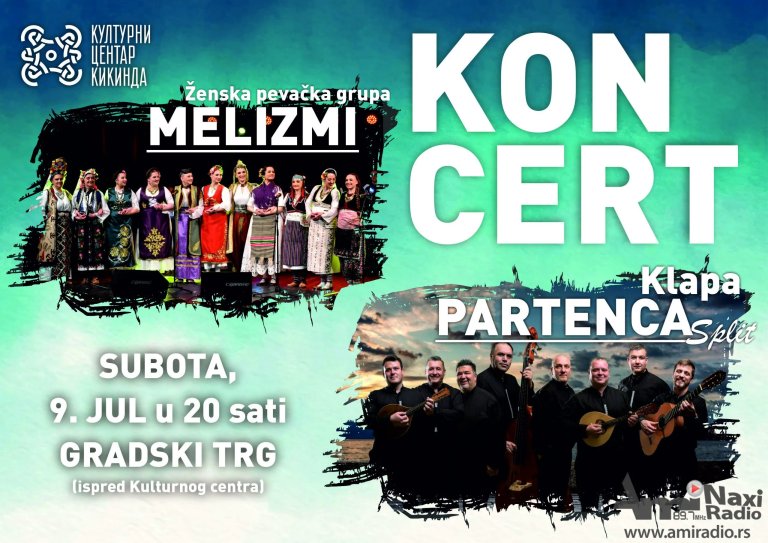Spoj Banata i Dalmacije: ŽPG „Melizmi“ i klapa „Partenca“ obećavaju nesvakidašnji ugođaj!
