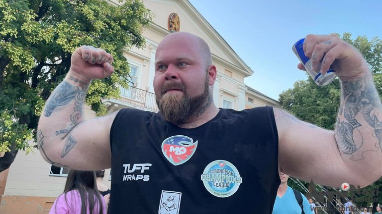 Sami Ahola iz Finske pobednik jubilarnog Strongmen kupa