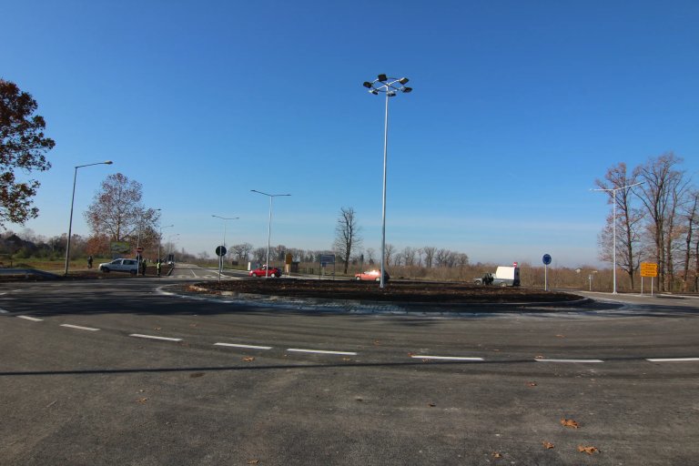 Nov izgled ulaska u Kikindu