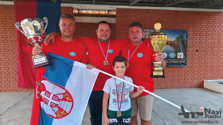 Kikinđani najbolji na Balkanskom prvenstvu u lovu na šarane i amure