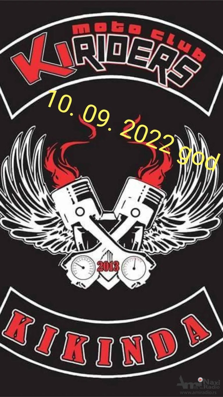 Moto klub „Ki rajders“ u subotu organizuje žurku
