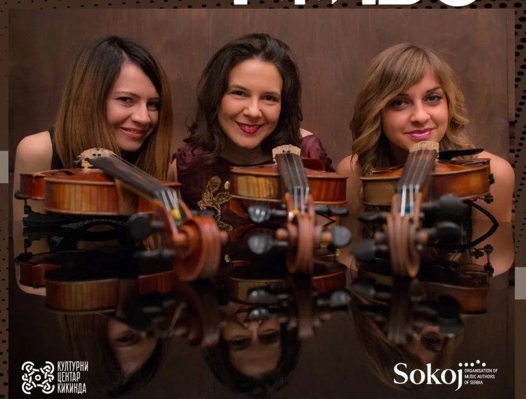 Trio violina „Anime“ u utorak u Kulturnom centru
