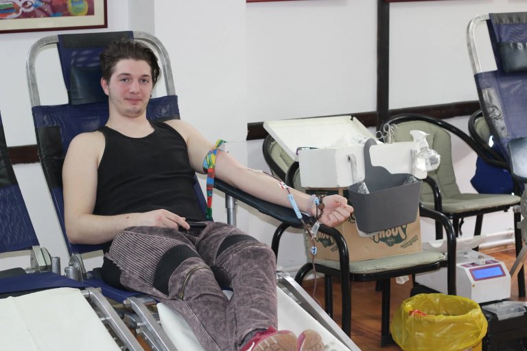Prva akcija dobrovoljnog davanja krvi u ovoj godini