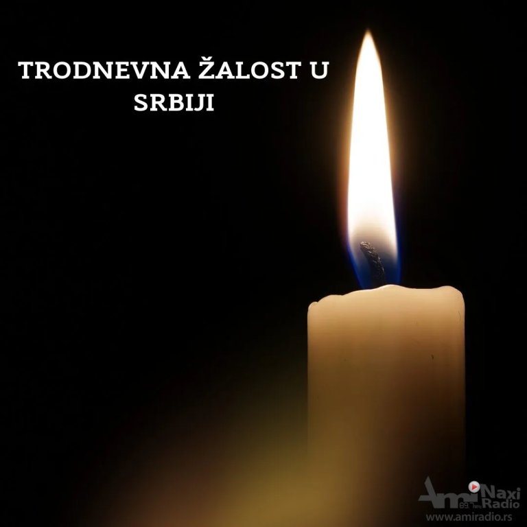 Dani žalosti u Srbiji od 5. do 7. maja 2023.