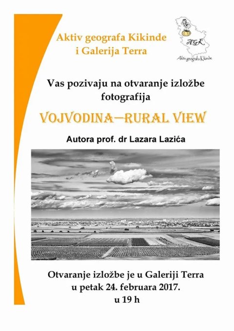 VEČERAS: IZLOŽBA FOTOGRAFIJA LAZARA LAZIĆA U „TERRI“