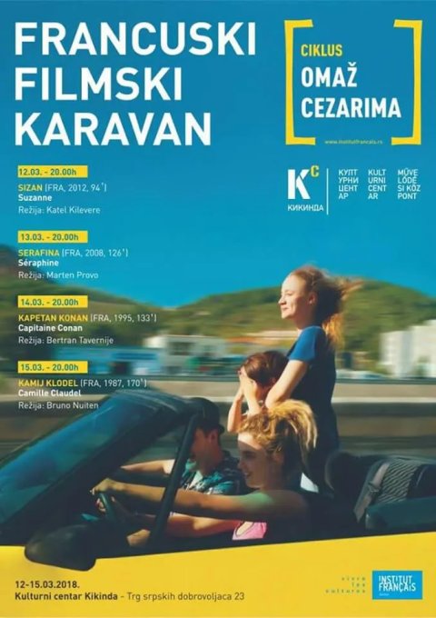 KCK: Francuski filmski karavan od 12. do 15. marta