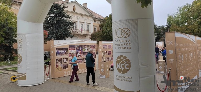 Na Trgu otvorena izložba „Sto godina košarke u Srbiji“