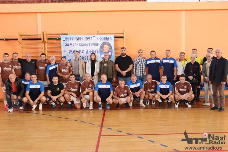Treći Memorijalnii turnir veterana u malom fudbalu „Željko Lazić“