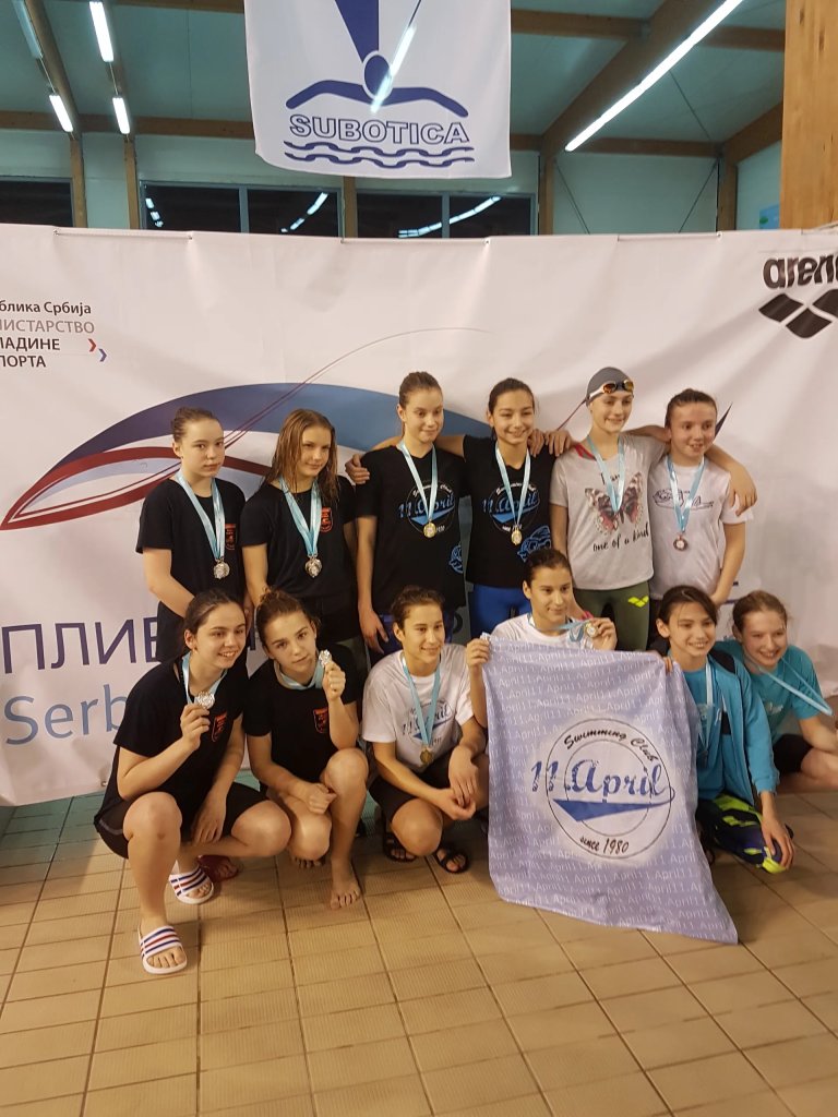 Četiri medalje za kikindske plivače na Zimskom prvenstvu Srbije