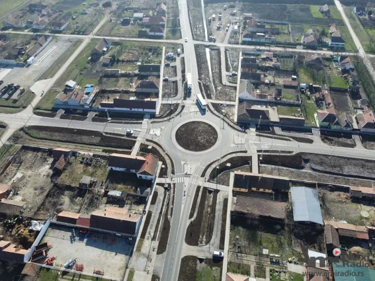 Kružni tok na ulazu u Bašaid zamenio crnu saobraćajnu tačku