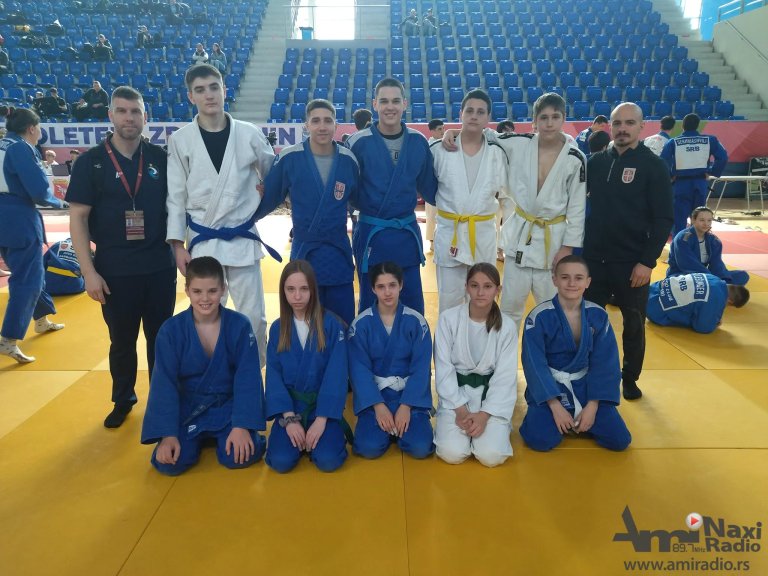 Džudisti „Partizana“ osvojili četiri medalje u Zrenjaninu