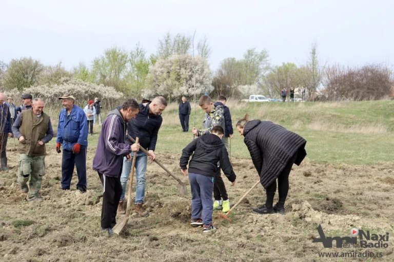 Akcija pošumljavanja u Kozarcima: Na imanju Lisović posađeno preko 200 stabala