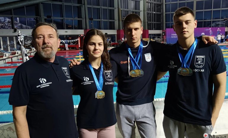 Plivači „Velike Kikinde“ šampioni države u pet disciplina