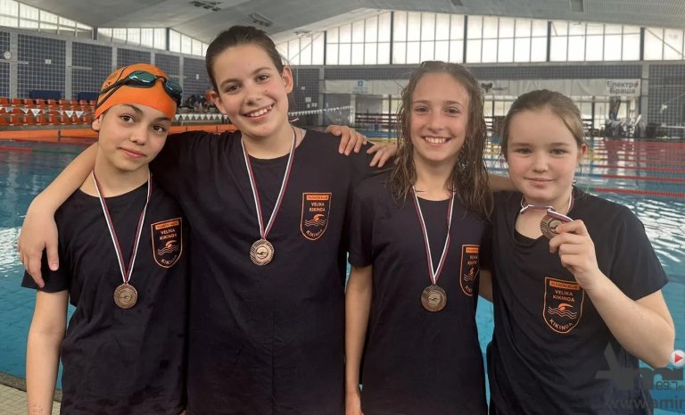 Plivači „Velike Kikinde“ osvojili 83 medalje na Prolećnom kupu Banata