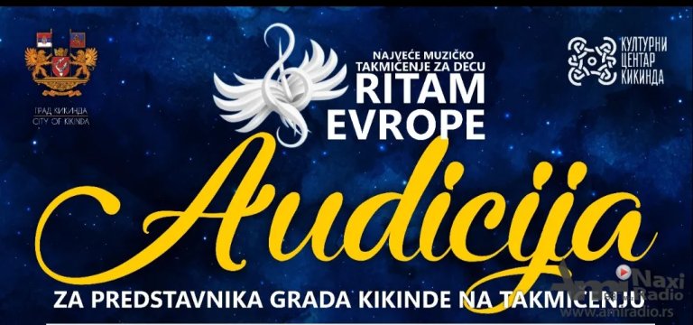 Audicija za takmičenje „Srbija u ritmu Evrope“ 20. marta u Kulturnom centru