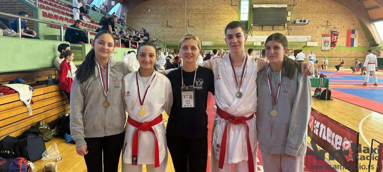 Sedam medalja za karatiste „Feniksa“ na Kupu Vojvodine