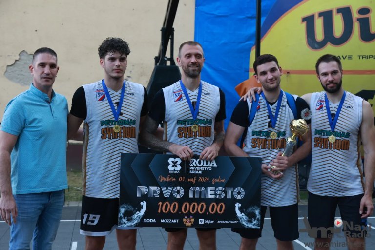 Beogradska ekipa „Slodes“ pobednik turnira u basketu 3 na 3 u Mokrinu