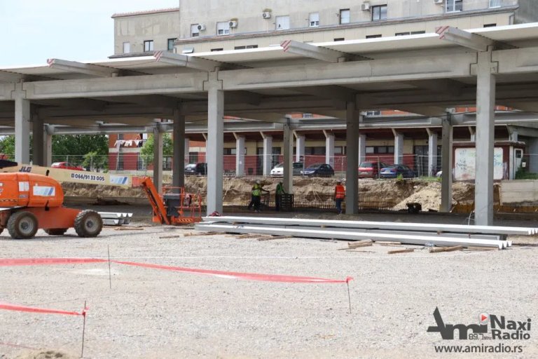 Radovi na izgradnji tržnog centra teku planiranom dinamikom, moguć završetak pre roka